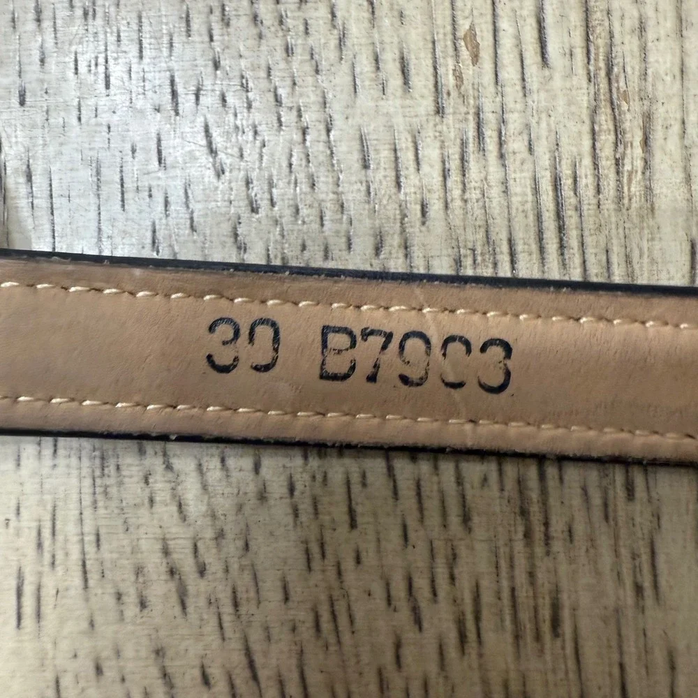 Brighton Women's Leopard Print Leather Belt Silver‎ Buckle Size 30 B7903
